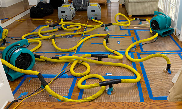Professional Emergency Water Removal technician working in Chester, NH